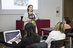 Carmela Ros muestra las claves para contar con el mvil en la segunda masterclass